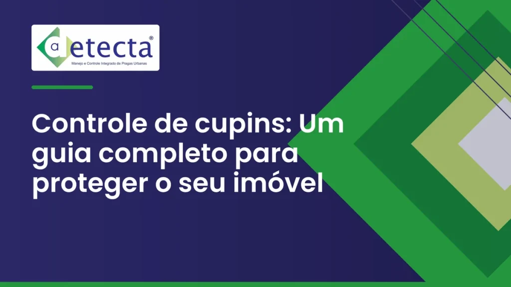 Capa do artigo sobre controle de cupins.